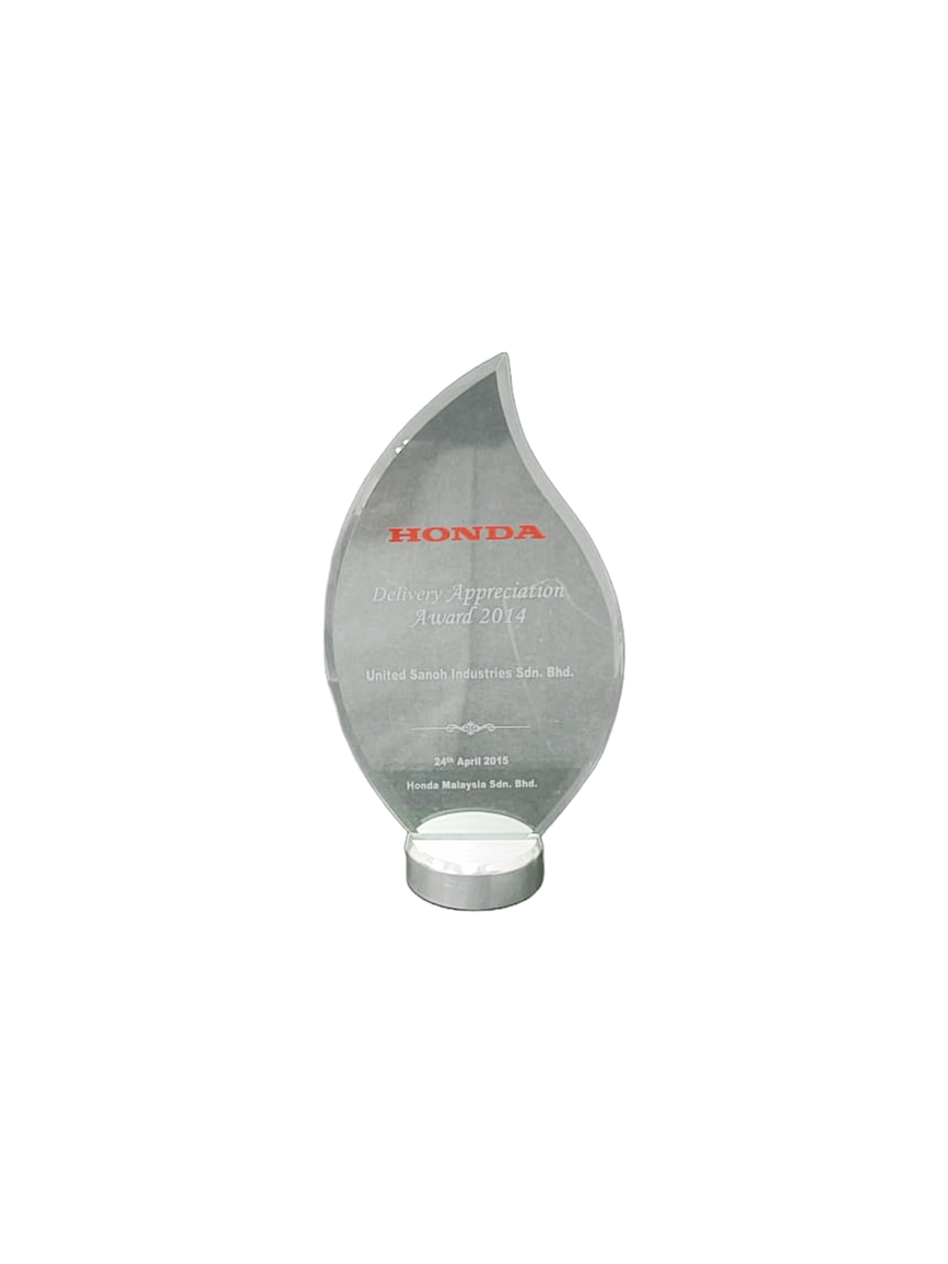 Honda - Delivery Appreciation Award 2014
