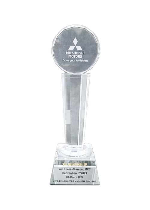 Mitsubishi – 2nd Three-Diamond QCC convention FY2023 (2nd Runner Up) Mitsubishi - 2nd Three-Diamond QCC convention FY2023 (2nd Runner Up)