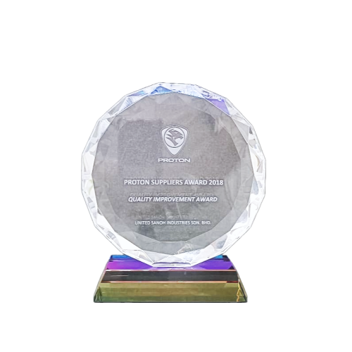 Proton – Supplier Award 2018, Quality Improvement Award Proton - Supplier Award 2018, Quality Improvement Award